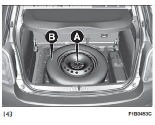 SUBSTITUIÇÃO DE UMA RODA (versões com Subwoofer)