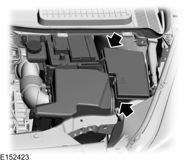 Caixa de fusíveis do compartimento do motor