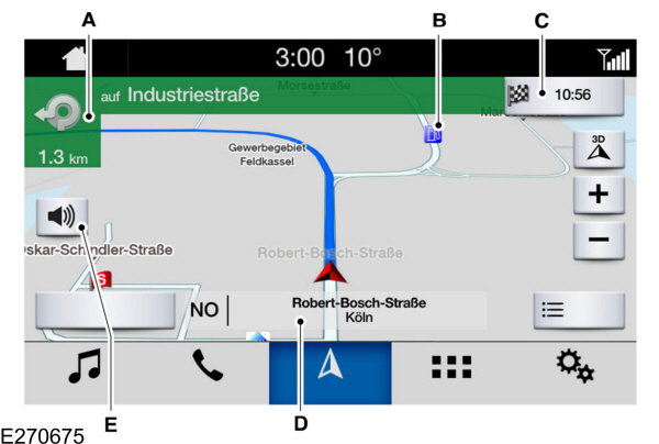 Instruções do trajeto