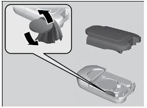 Substituição da Bateria do Controle Remoto