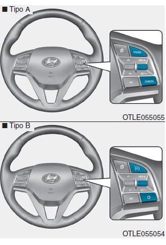 Funcionamento do controlo da velocidade de cruzeiro